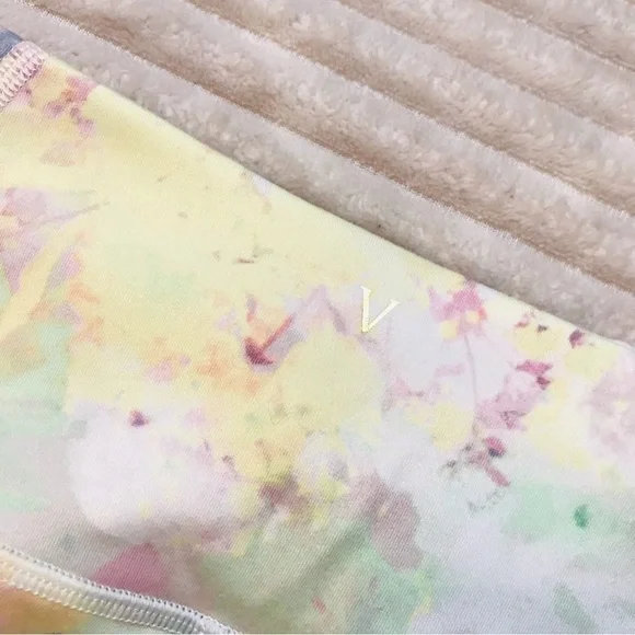 Victoria’s Secret Rainbow Leaves High Rise Essential Pockets Leggings Size 8 MED - Picture 5 of 7